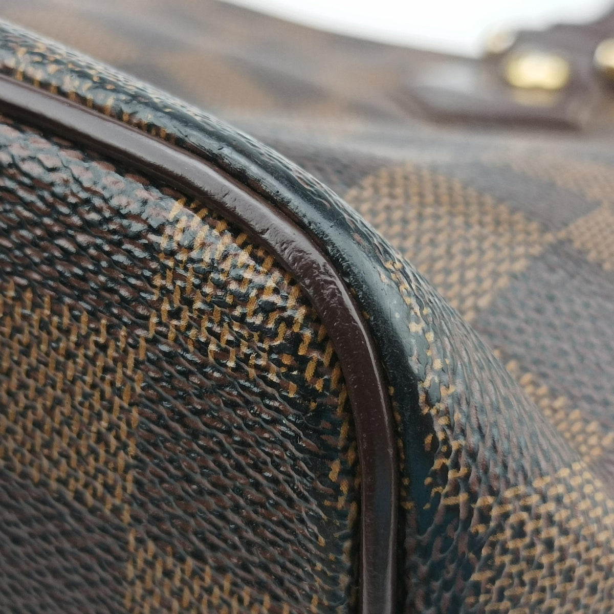 Pre-owned Louis Vuitton SALEYA PM EBENE Damier Canvas N51183 shoulderbag | stylenewstar
