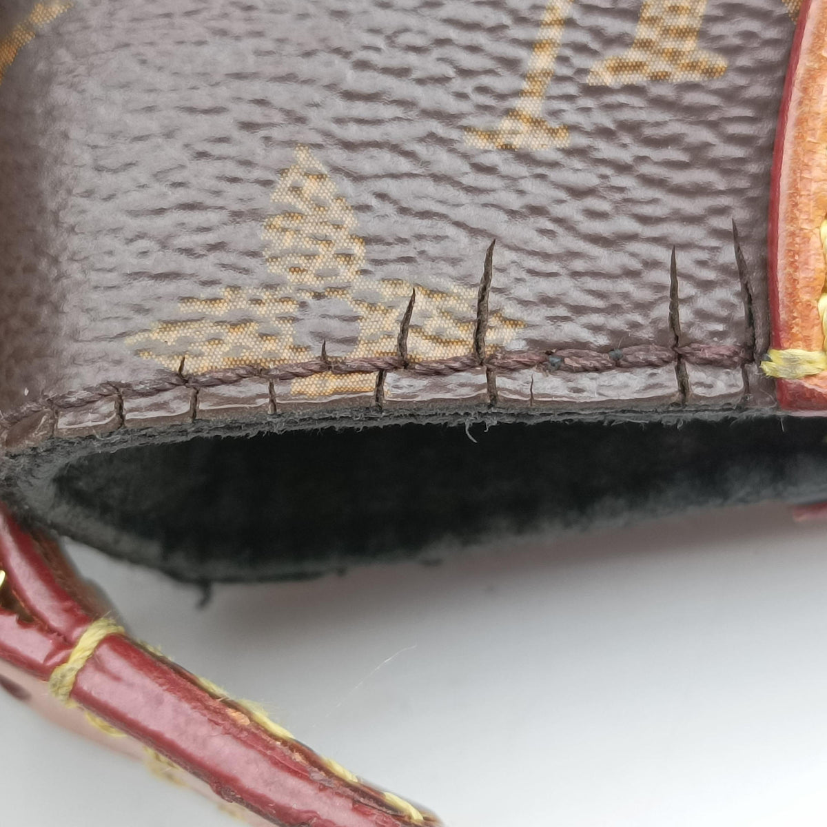 Pre-owned Louis Vuitton DUFFLE brown Monogram Canvas M43587 shoulderbag | stylenewstar