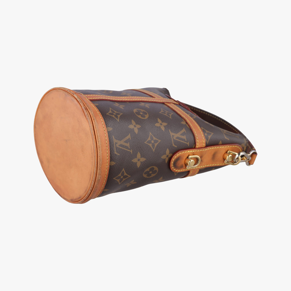 Pre-owned Louis Vuitton DUFFLE brown Monogram Canvas M43587 shoulderbag | stylenewstar