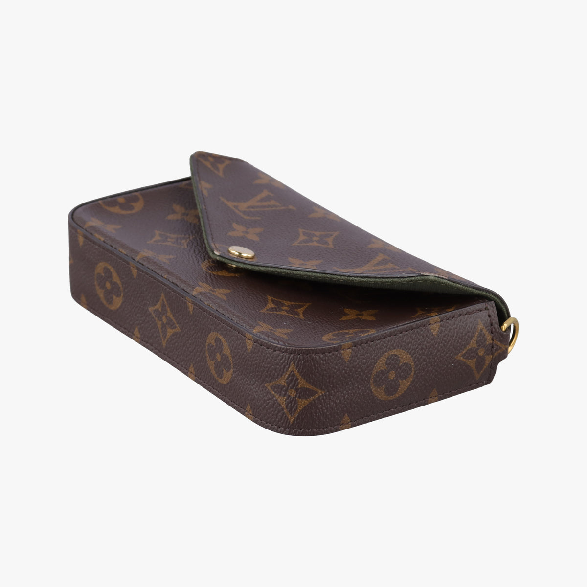 Vintage Louis Vuitton Multi Pochette FeLICIE Brown×KHAKI Monogram Canvas M80091 shoulderbag | stylenewstar
