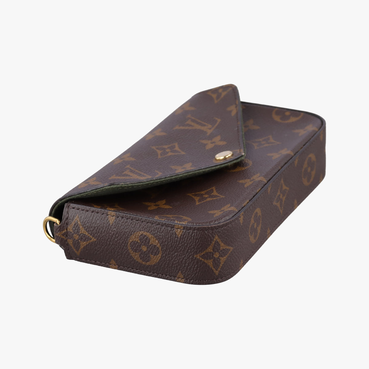 Vintage Louis Vuitton Multi Pochette FeLICIE Brown×KHAKI Monogram Canvas M80091 shoulderbag | stylenewstar