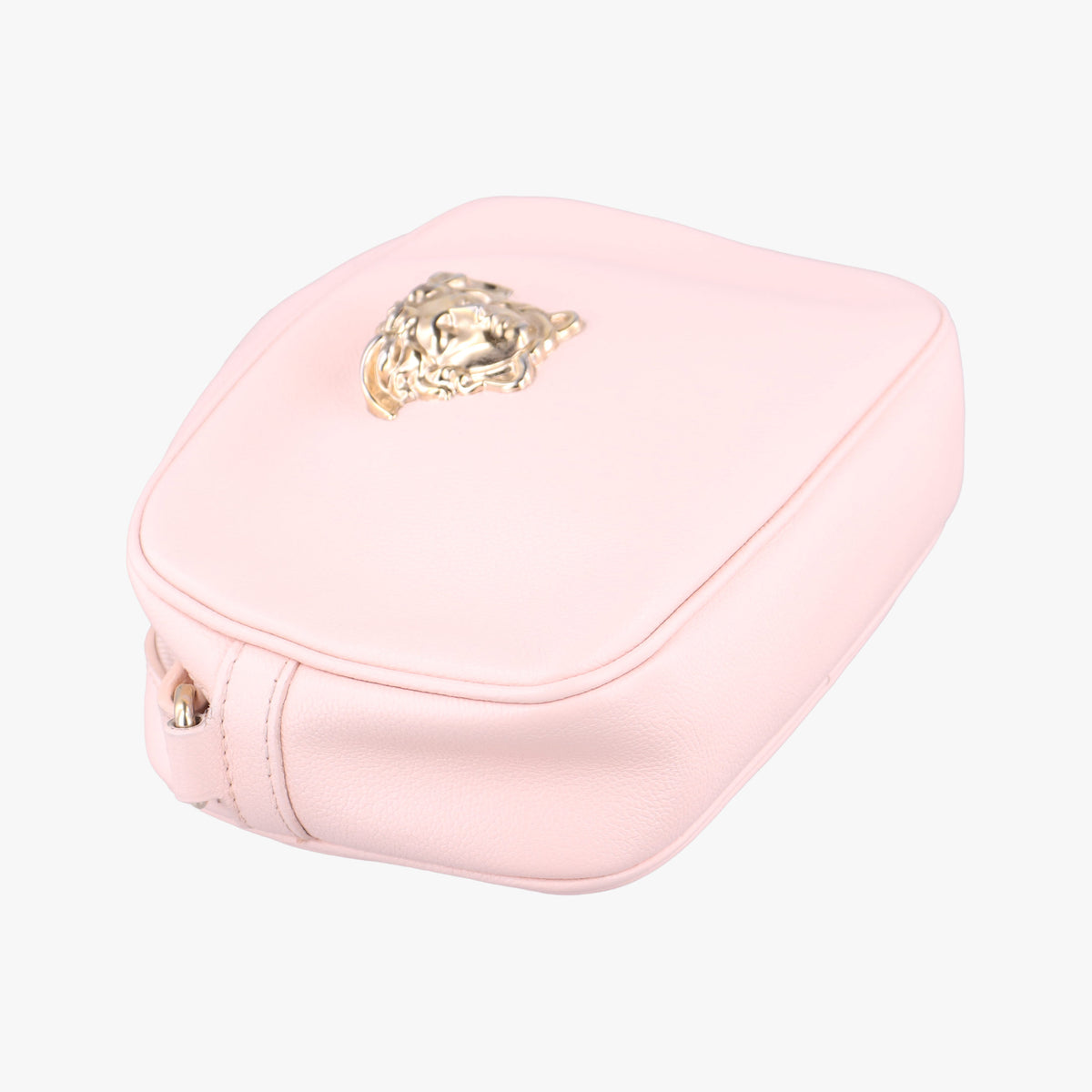 Pre-owned VERSACE La Medusa Pink Leather  shoulderbag | stylenewstar