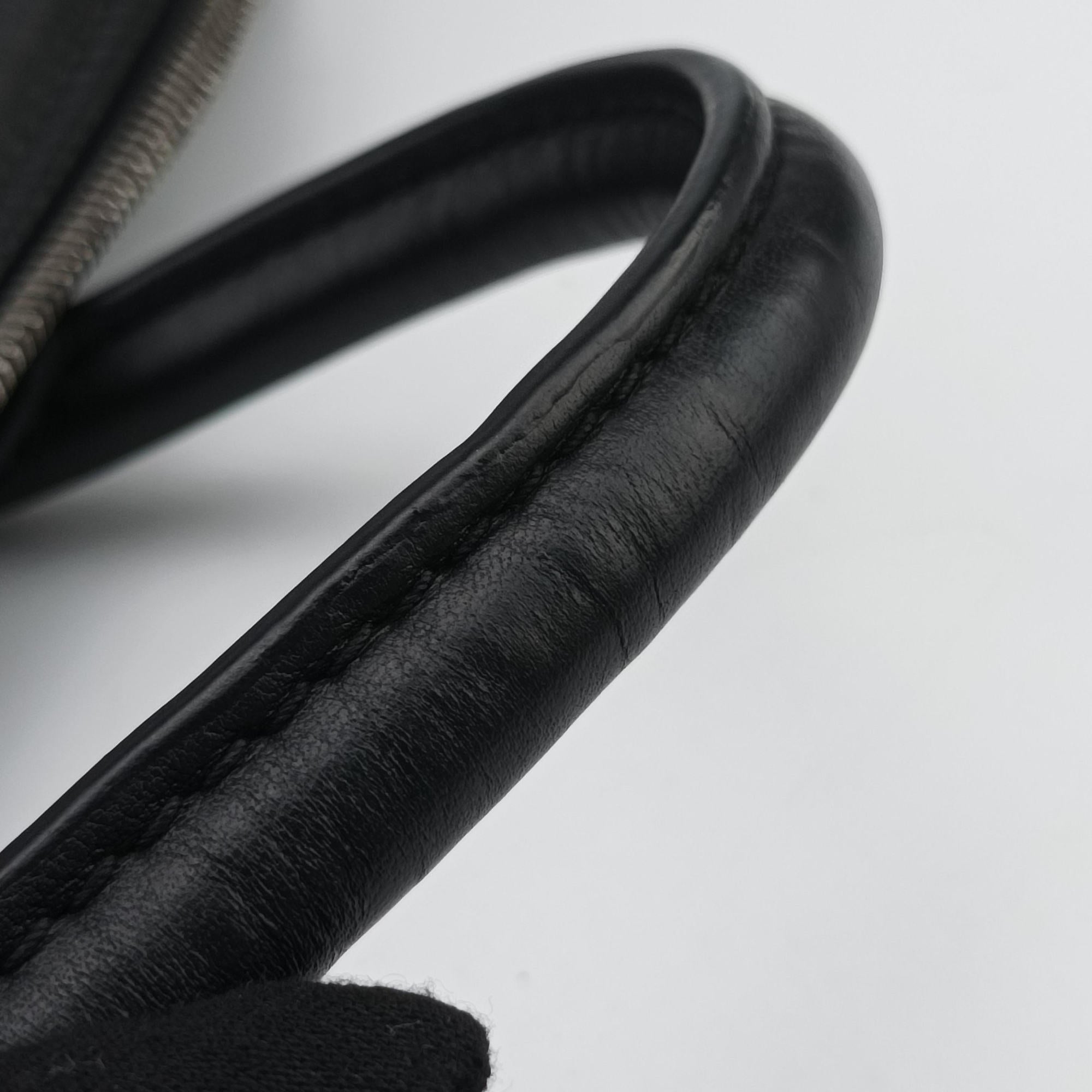 Pre-owned Louis Vuitton Porte Documents Voyage Noir Damier Infini N41125 handbag | stylenewstar