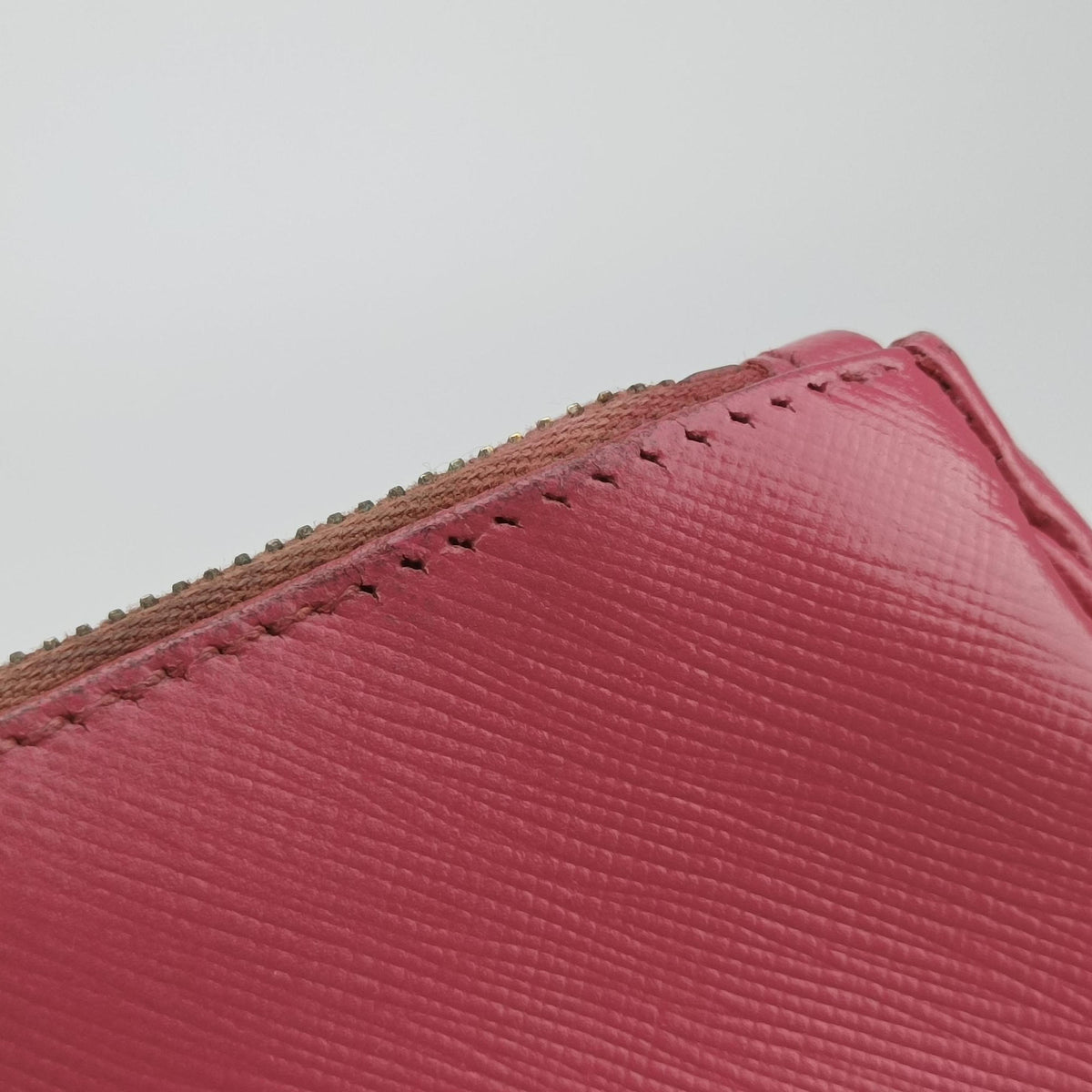 Pre-owned Prada Galleria Pink SAFFIANO Leather BN1874 handbag | stylenewstar
