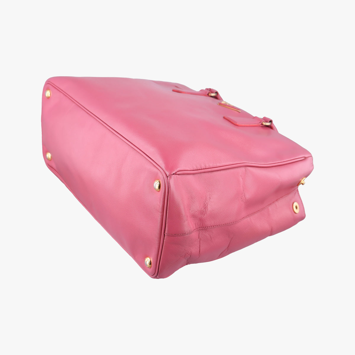 Pre-owned Prada Galleria Pink SAFFIANO Leather BN1874 handbag | stylenewstar
