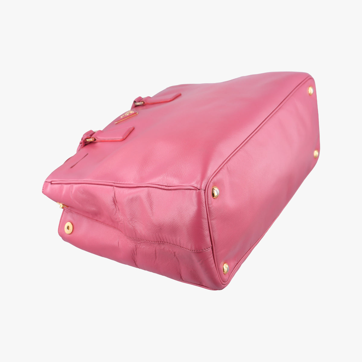 Pre-owned Prada Galleria Pink SAFFIANO Leather BN1874 handbag | stylenewstar