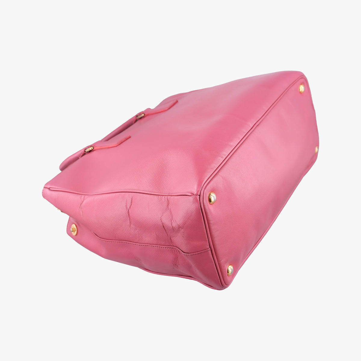 Pre-owned Prada Galleria Pink SAFFIANO Leather BN1874 handbag | stylenewstar