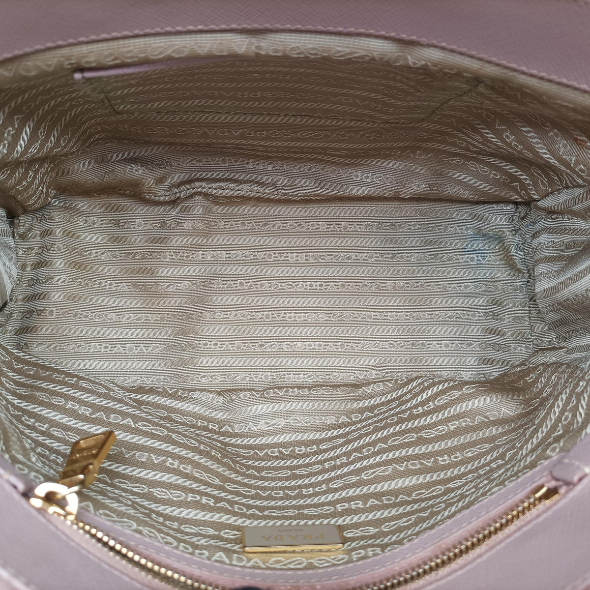 Vintage Prada Galleria Pink SAFFIANO Leather BN1786 shoulderbag | stylenewstar