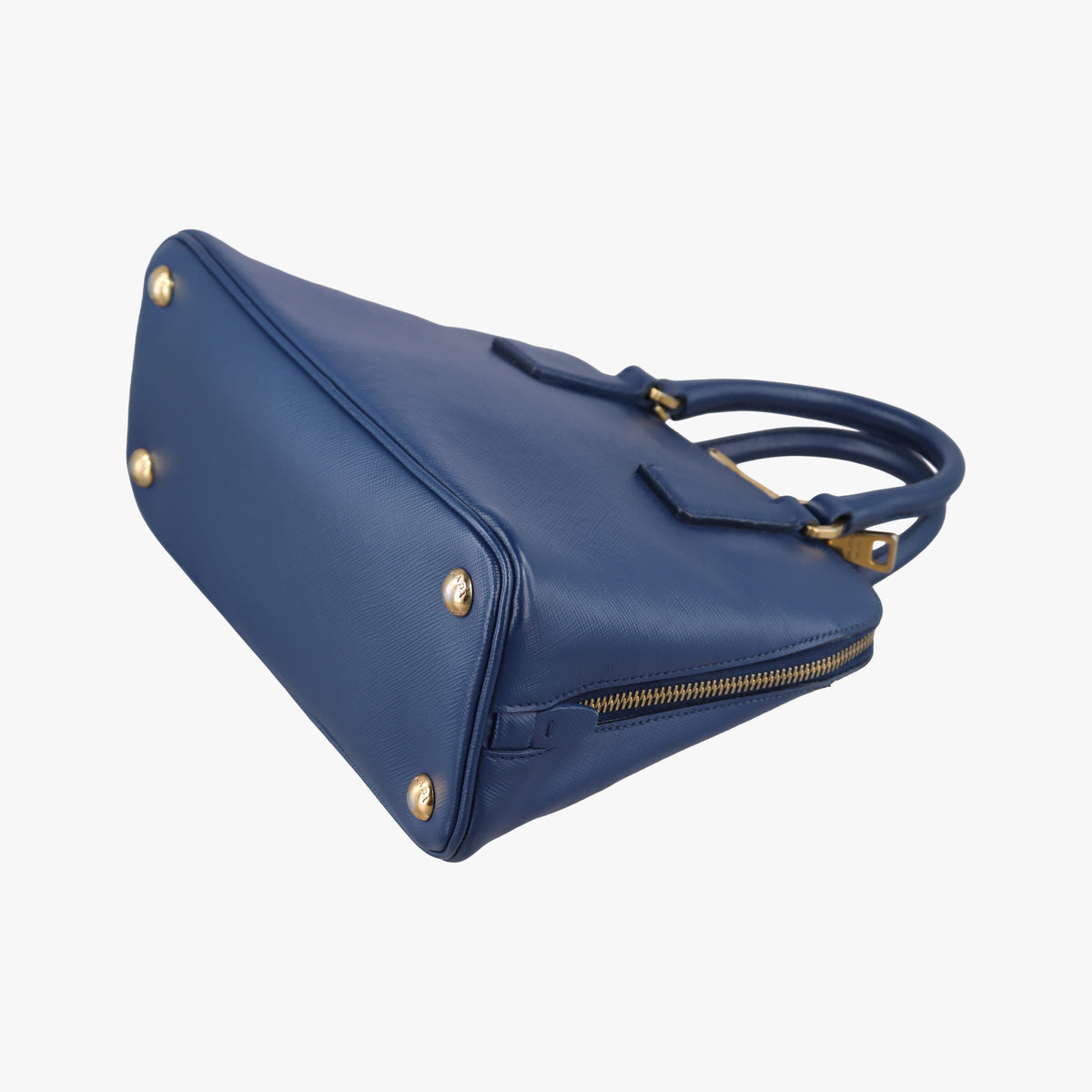Secondhand Prada Promenade Blue SAFFIANO Leather BL0838 shoulderbag | stylenewstar