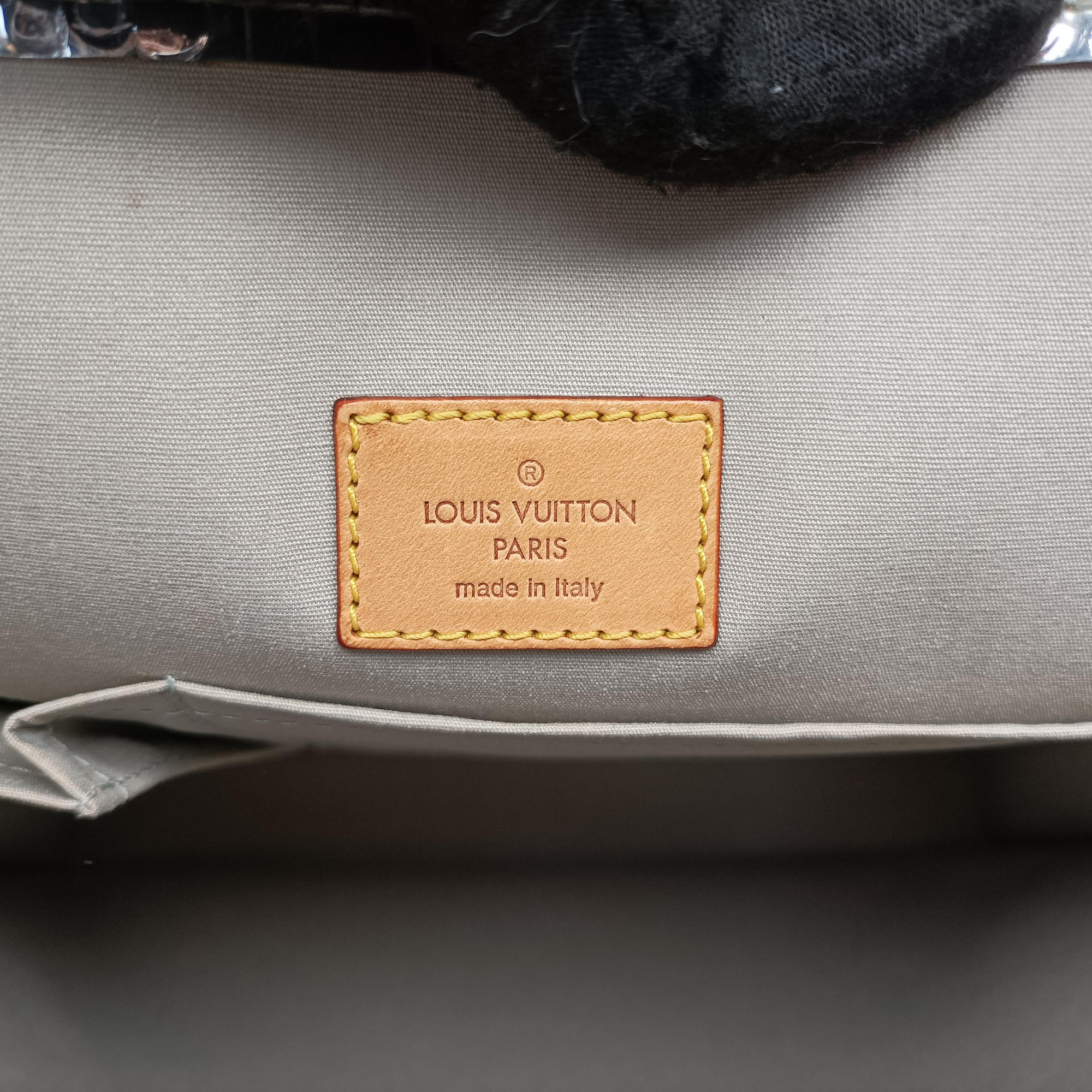 Pre-owned Louis Vuitton SAC PLAT Argentee Monogram Miroir M40269 handbag | stylenewstar