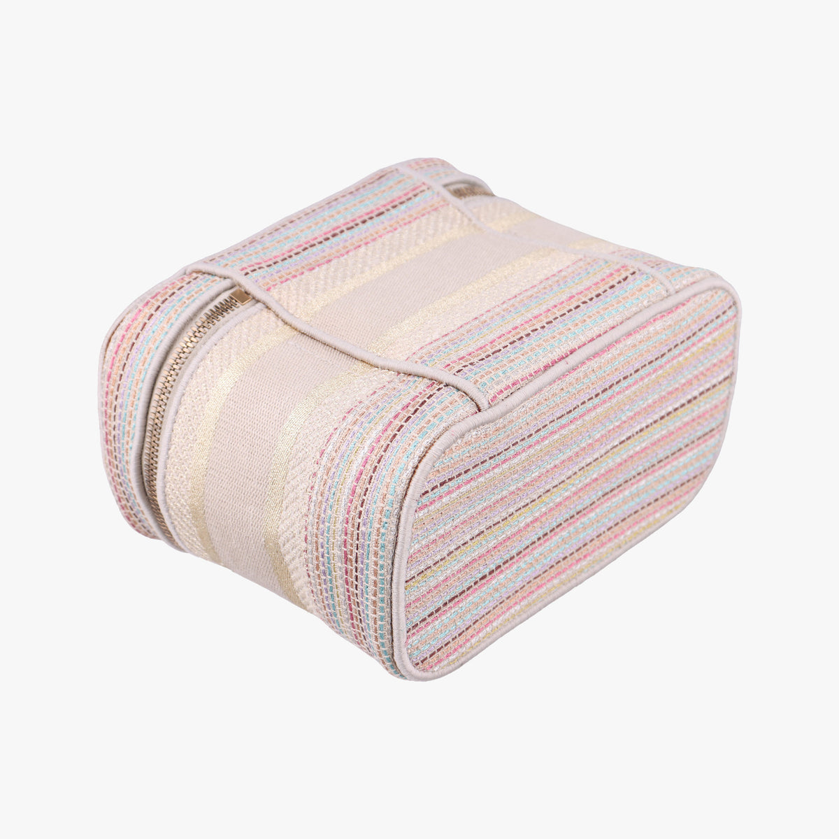 Pre-owned Christian Dior Travel Vanity Pink Canvas  shoulderbag | stylenewstar