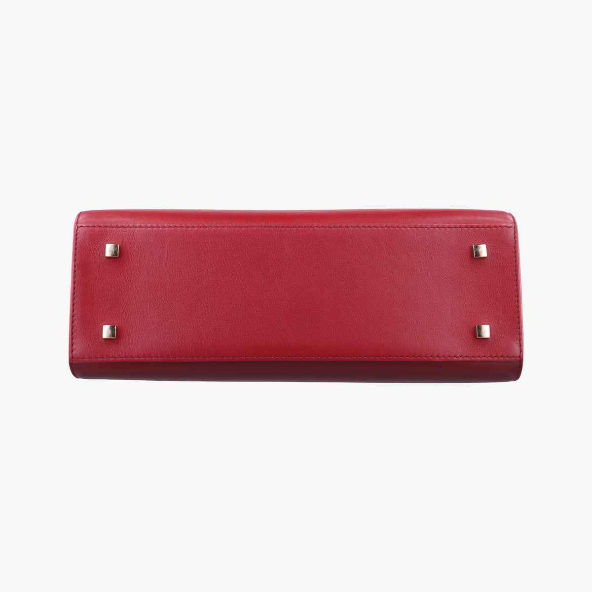 Pre-owned Delvaux Tampete Burgundy Leather  shoulderbag | stylenewstar