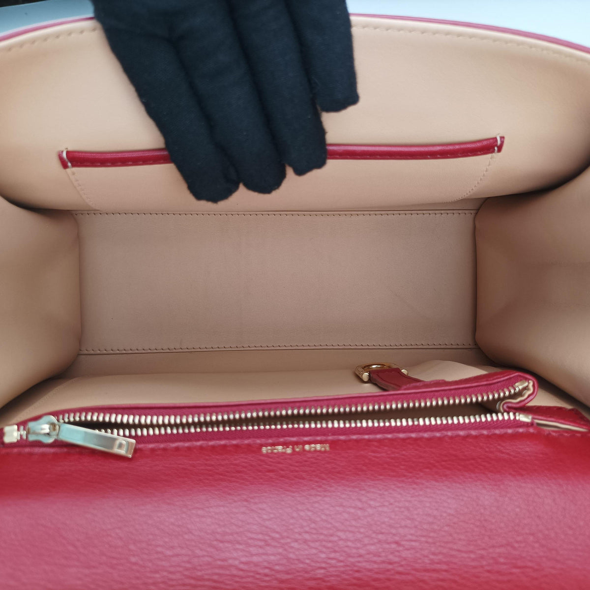Pre-owned Delvaux Tampete Burgundy Leather  shoulderbag | stylenewstar