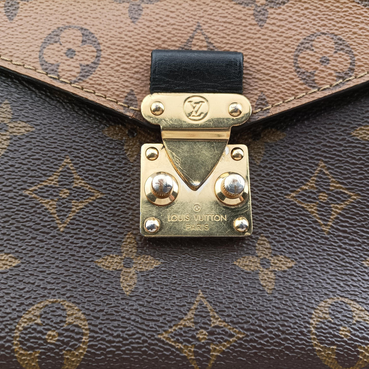 Pre-owned Louis Vuitton Pochette Metis MM Brown Monogram Reverse canvas M44876 shoulderbag | stylenewstar