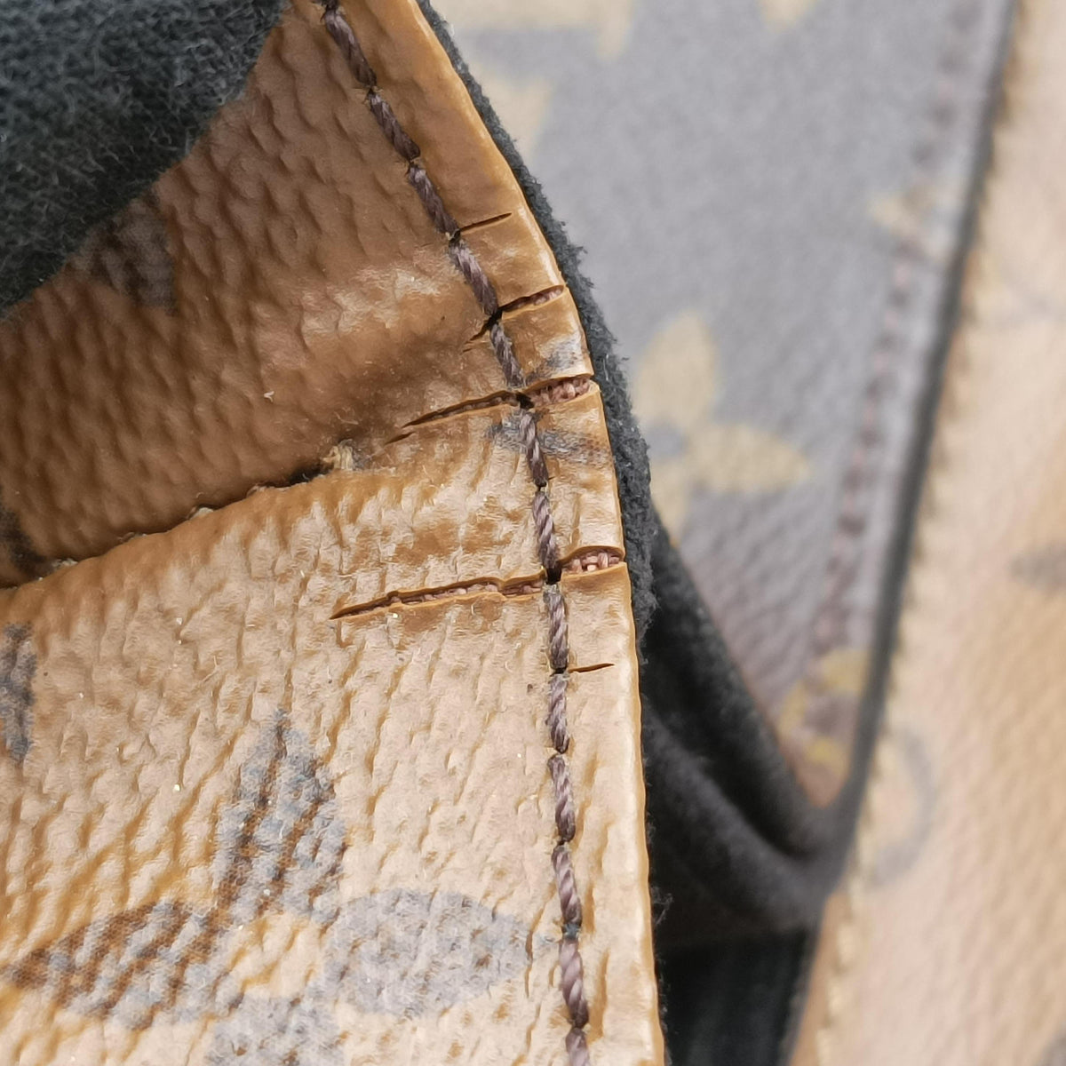 Pre-owned Louis Vuitton Pochette Metis MM Brown Monogram Reverse canvas M44876 shoulderbag | stylenewstar