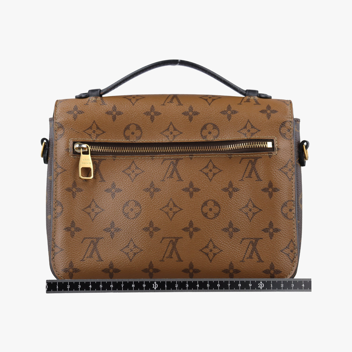 Pre-owned Louis Vuitton Pochette Metis MM Brown Monogram Reverse canvas M44876 shoulderbag | stylenewstar