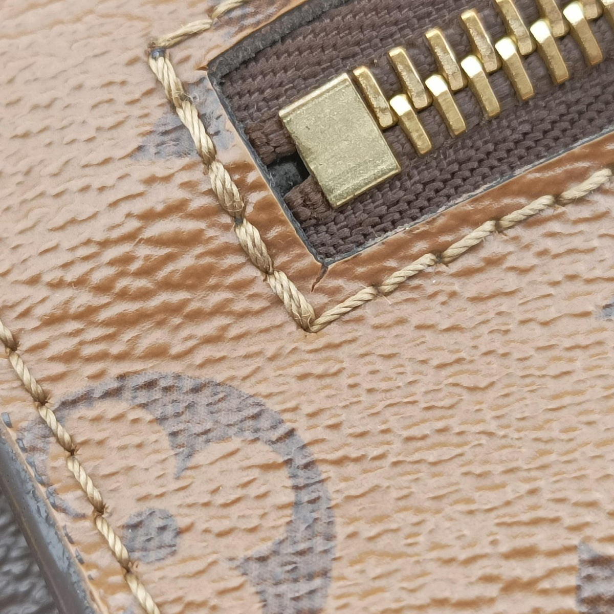 Pre-owned Louis Vuitton Pochette Metis MM Brown Monogram Reverse canvas M44876 shoulderbag | stylenewstar