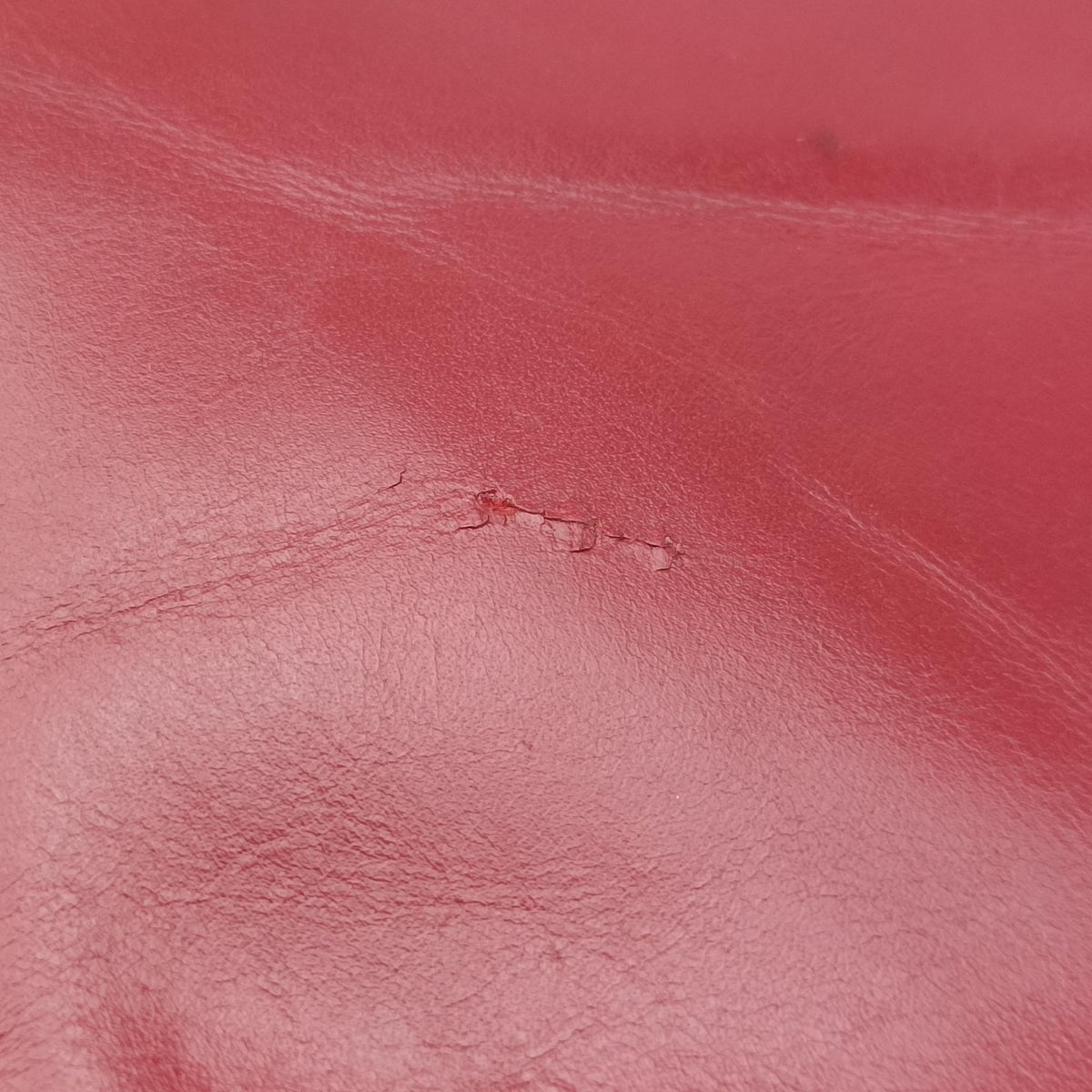 Pre-owned Bottega Veneta Intrecciato Red lambskin  shoulderbag | stylenewstar