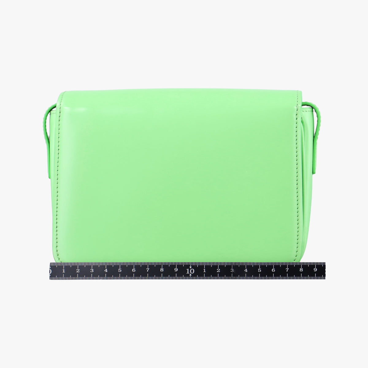 Pre-owned Celine Teen Triomphe Green Leather  shoulderbag | stylenewstar