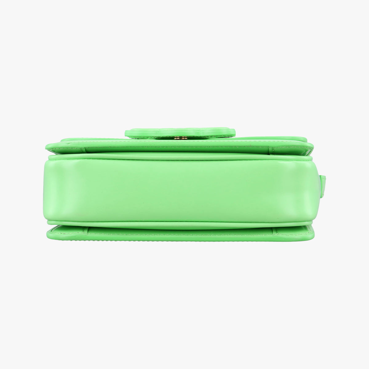 Pre-owned Celine Teen Triomphe Green Leather  shoulderbag | stylenewstar