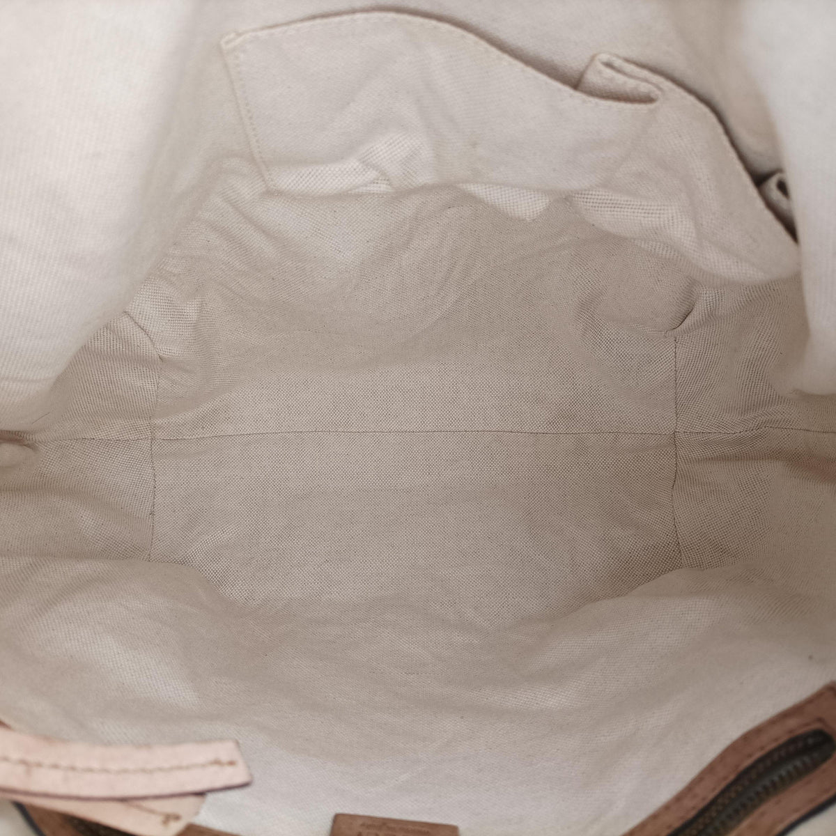 Pre-owned Gucci GG Running Beige Canvas × Suede 247185 shoulderbag | stylenewstar