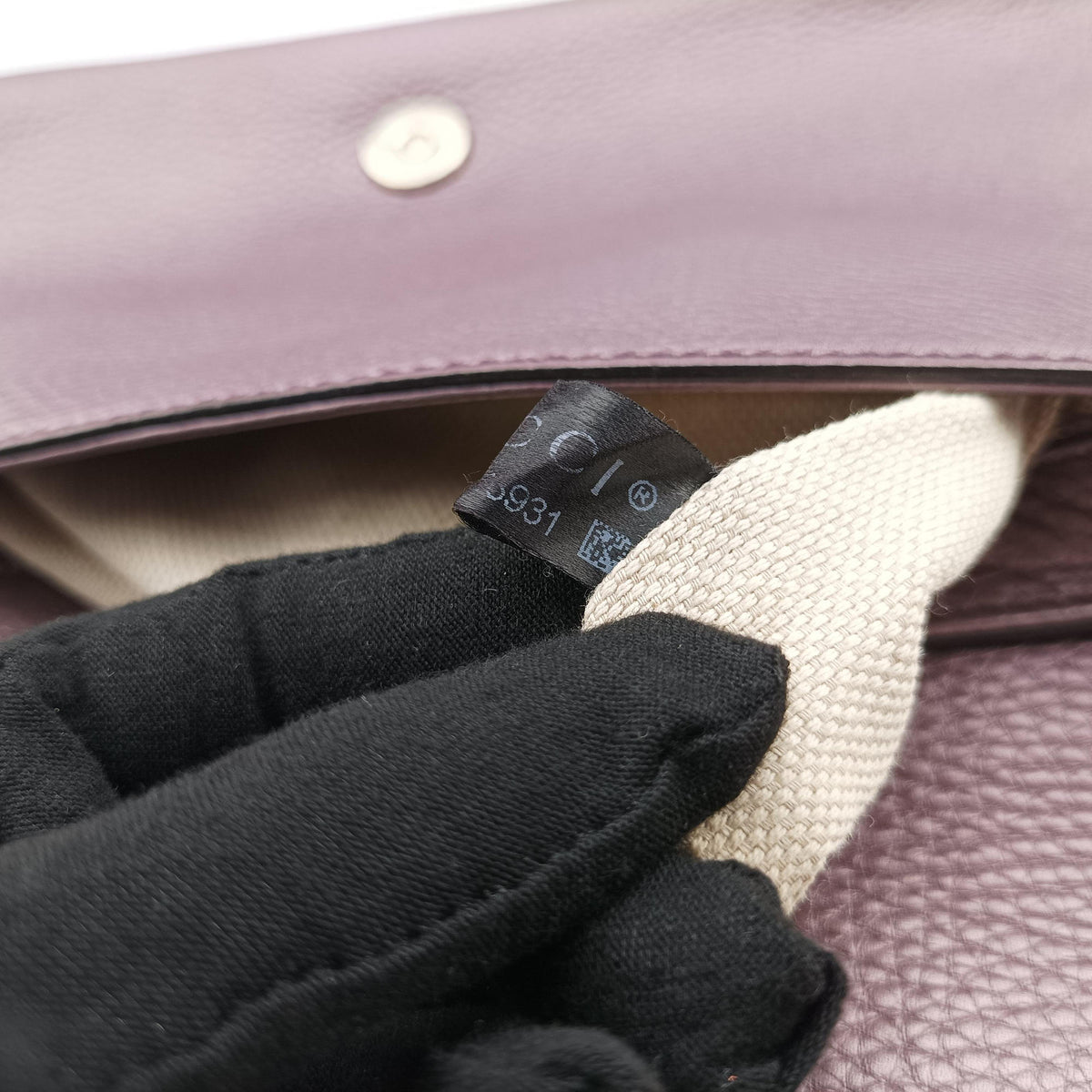 Pre-owned Gucci SOHO Purple Leather 336752 shoulderbag | stylenewstar