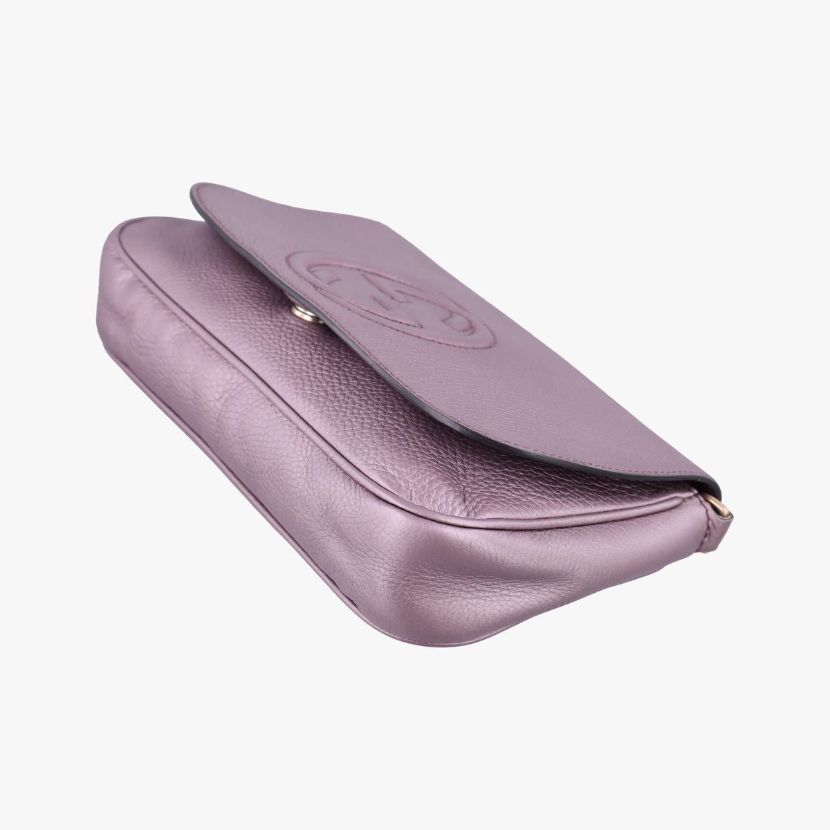Pre-owned Gucci SOHO Purple Leather 336752 shoulderbag | stylenewstar