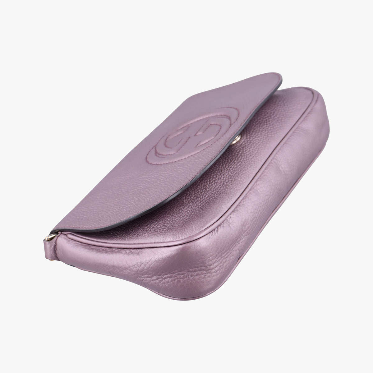 Pre-owned Gucci SOHO Purple Leather 336752 shoulderbag | stylenewstar
