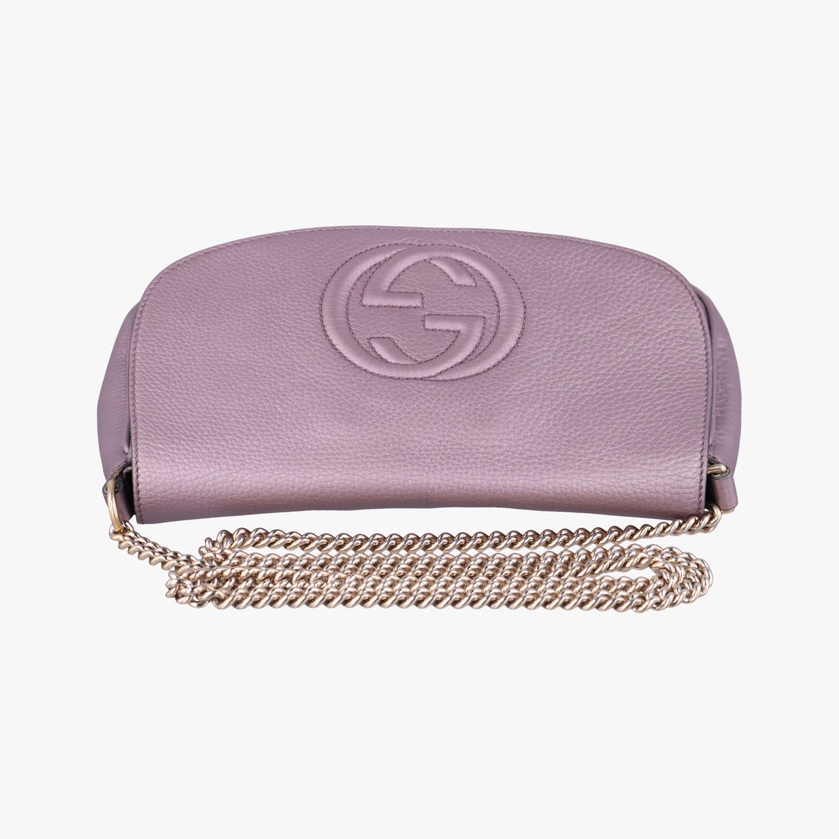 Pre-owned Gucci SOHO Purple Leather 336752 shoulderbag | stylenewstar