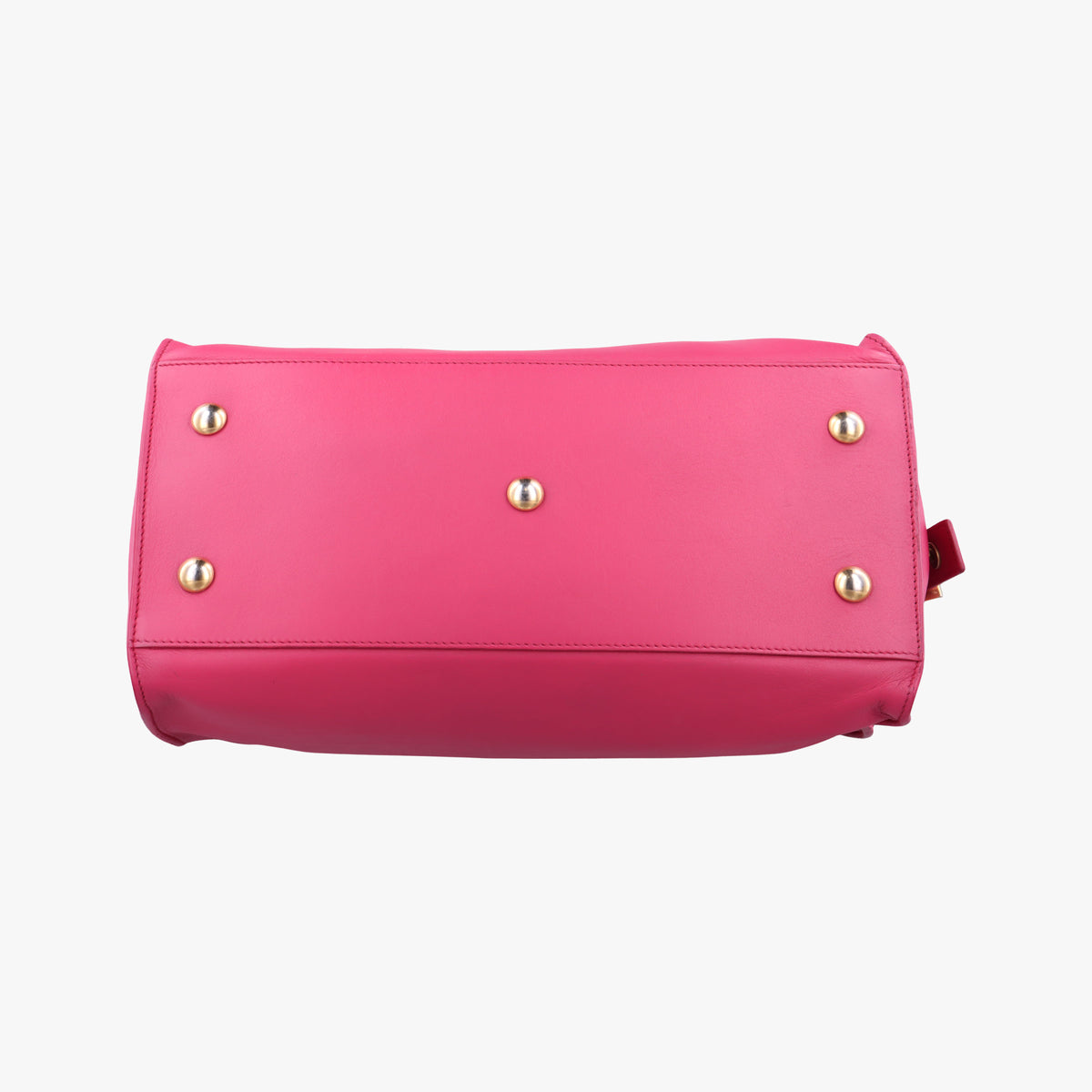 Pre-owned Yves Saint Laurent Y Ligne Petit Cabas Rose Leather 311210 shoulderbag | stylenewstar