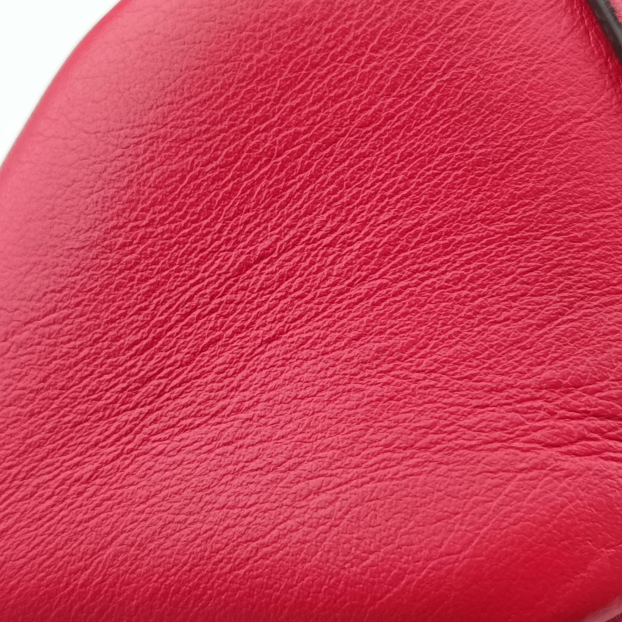 Vintage Gucci GG Marmont Red Leather 443497 shoulderbag | stylenewstar