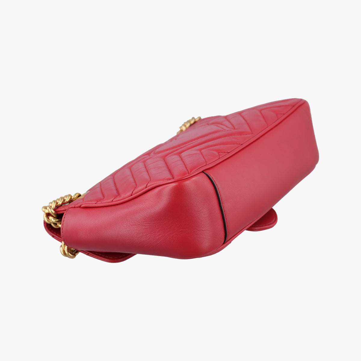 Vintage Gucci GG Marmont Red Leather 443497 shoulderbag | stylenewstar