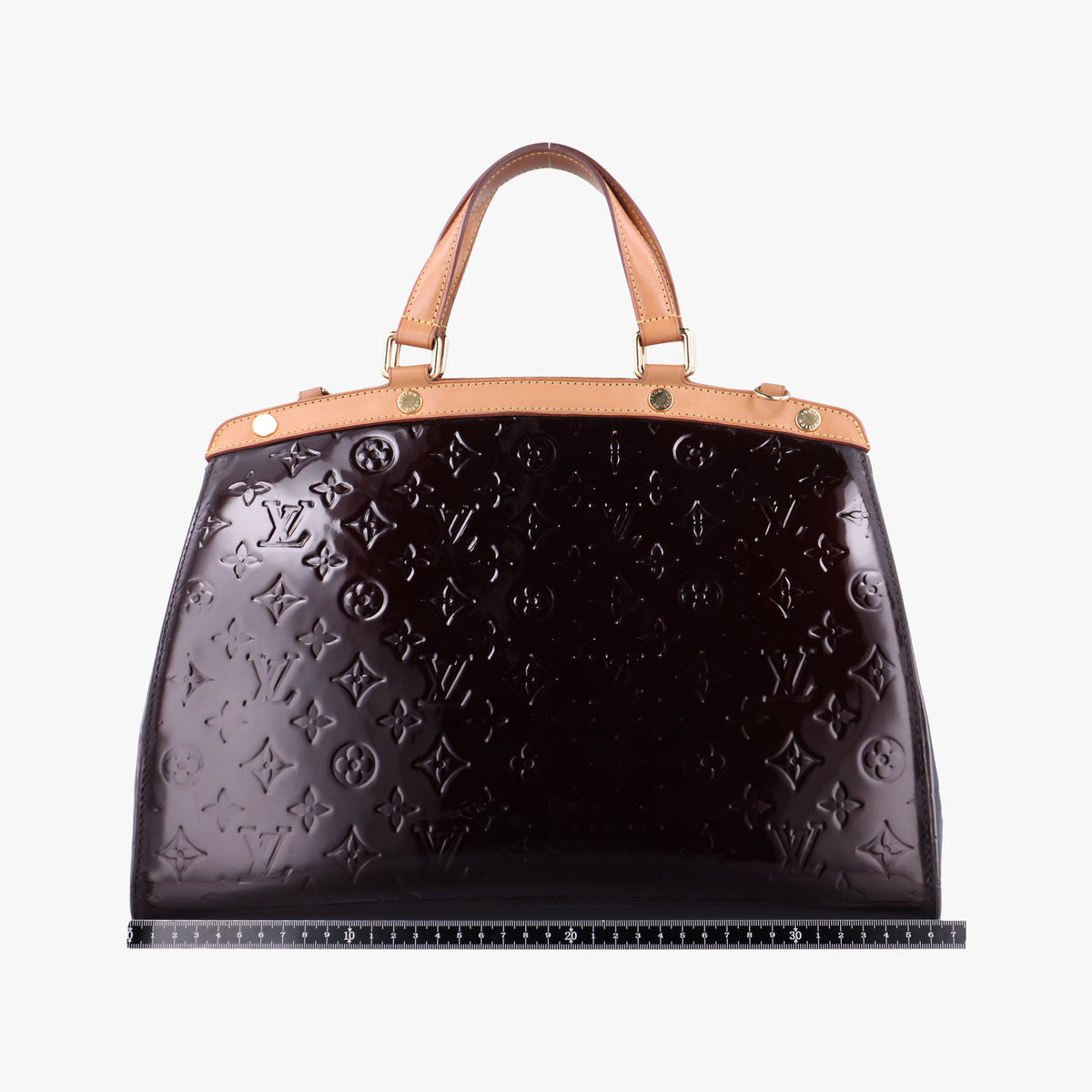 Pre-owned Louis Vuitton Brea GM AMARANTE Vernis M91616 shoulderbag | stylenewstar