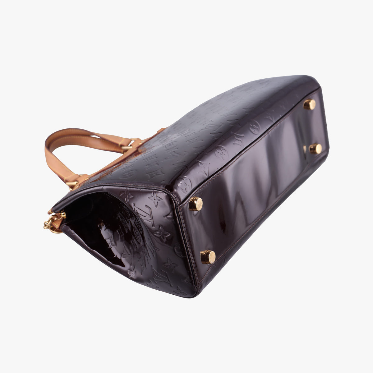Pre-owned Louis Vuitton Brea GM AMARANTE Vernis M91616 shoulderbag | stylenewstar