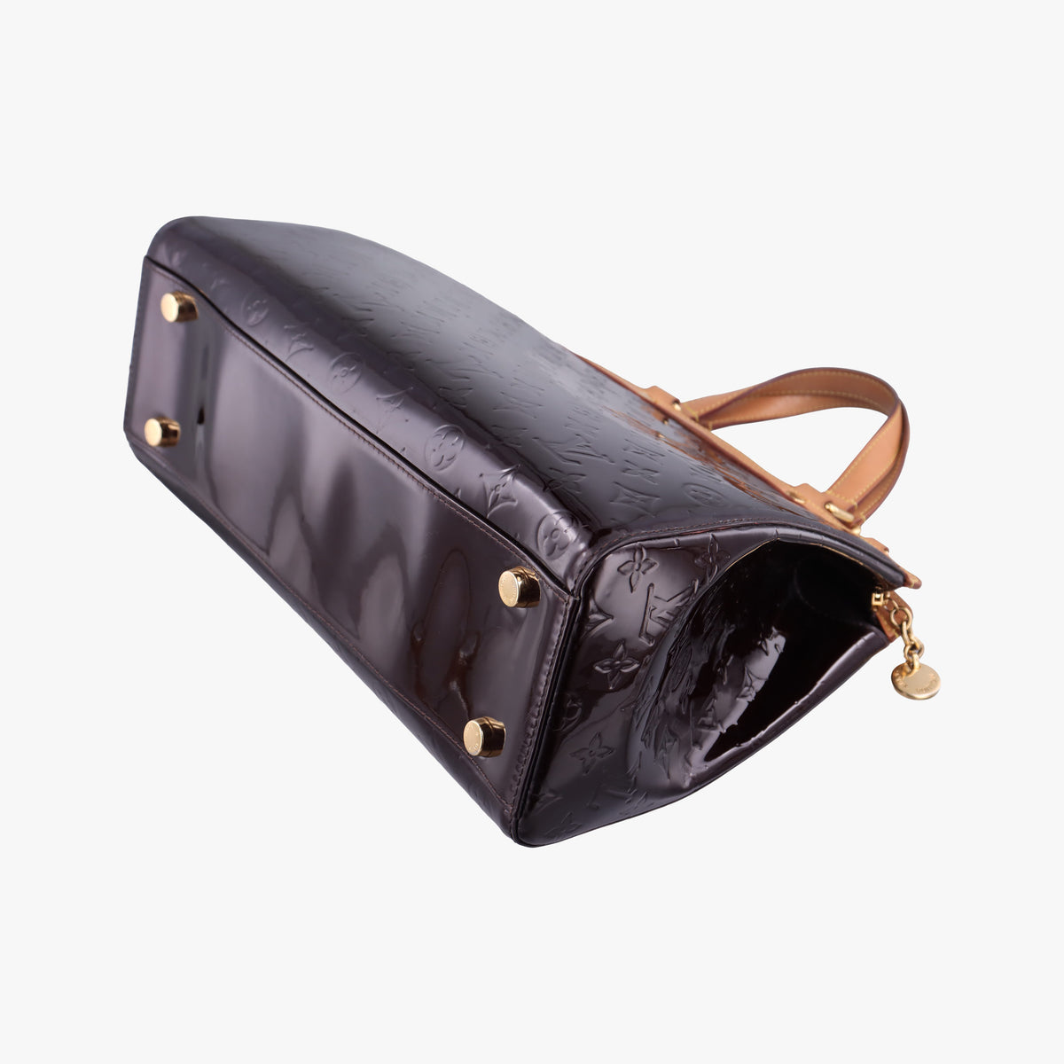 Pre-owned Louis Vuitton Brea GM AMARANTE Vernis M91616 shoulderbag | stylenewstar