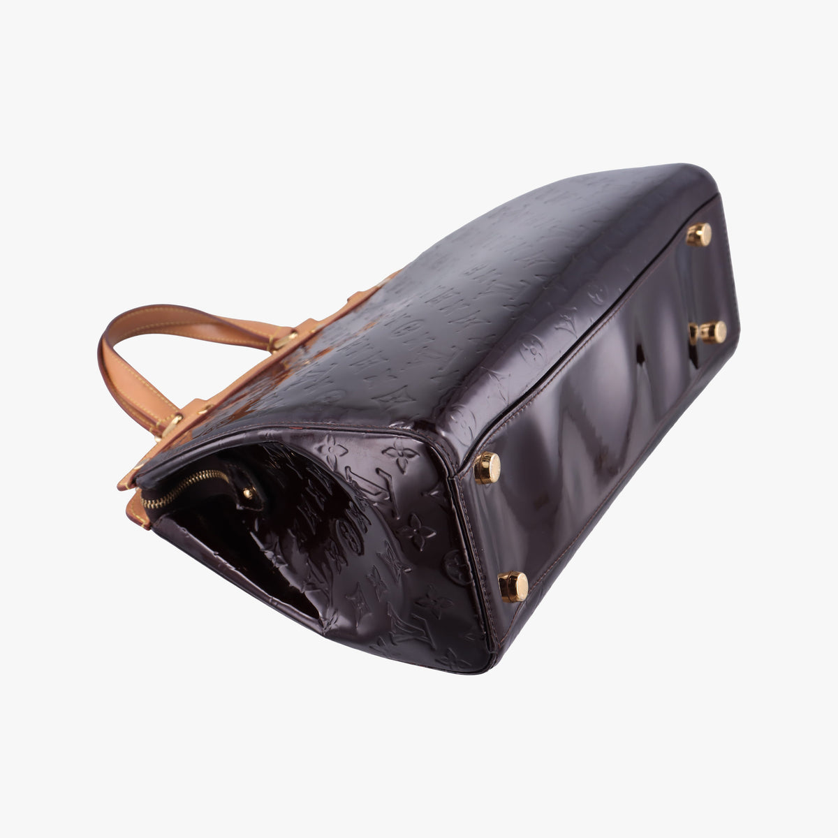 Pre-owned Louis Vuitton Brea GM AMARANTE Vernis M91616 shoulderbag | stylenewstar