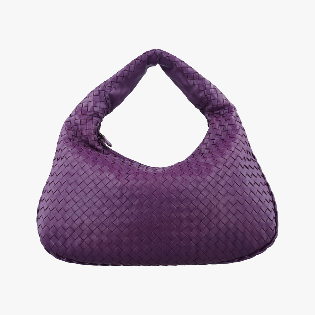 Vintage Bottega Veneta Intrecciato Purple lambskin  shoulderbag | stylenewstar