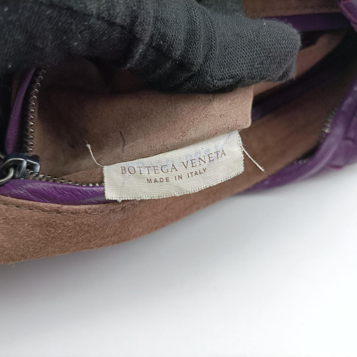 Vintage Bottega Veneta Intrecciato Purple lambskin  shoulderbag | stylenewstar