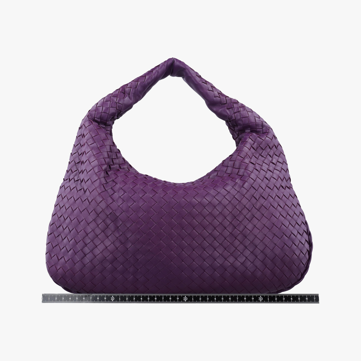 Vintage Bottega Veneta Intrecciato Purple lambskin  shoulderbag | stylenewstar