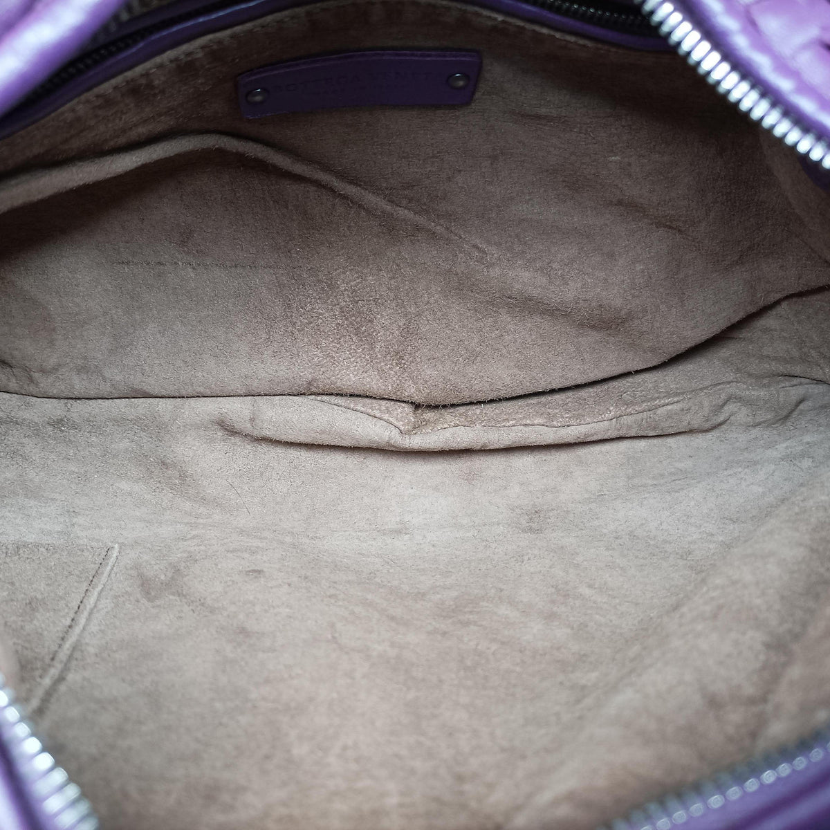 Vintage Bottega Veneta Intrecciato Purple lambskin  shoulderbag | stylenewstar