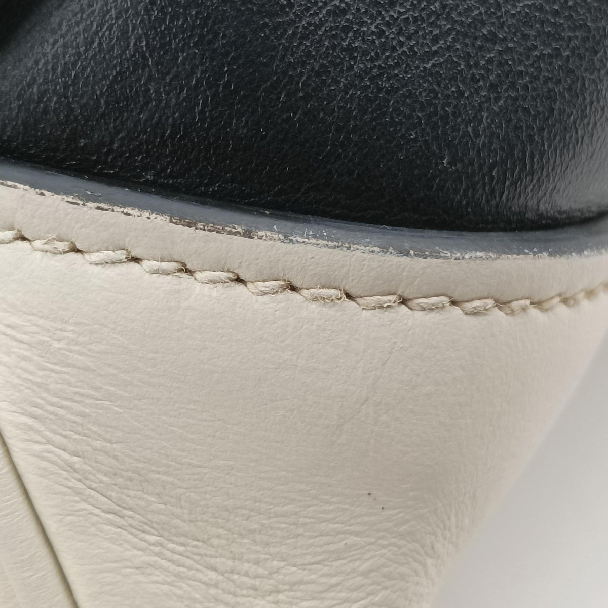 Pre-owned Prada Tote Bag White Leather BN2611 shoulderbag | stylenewstar