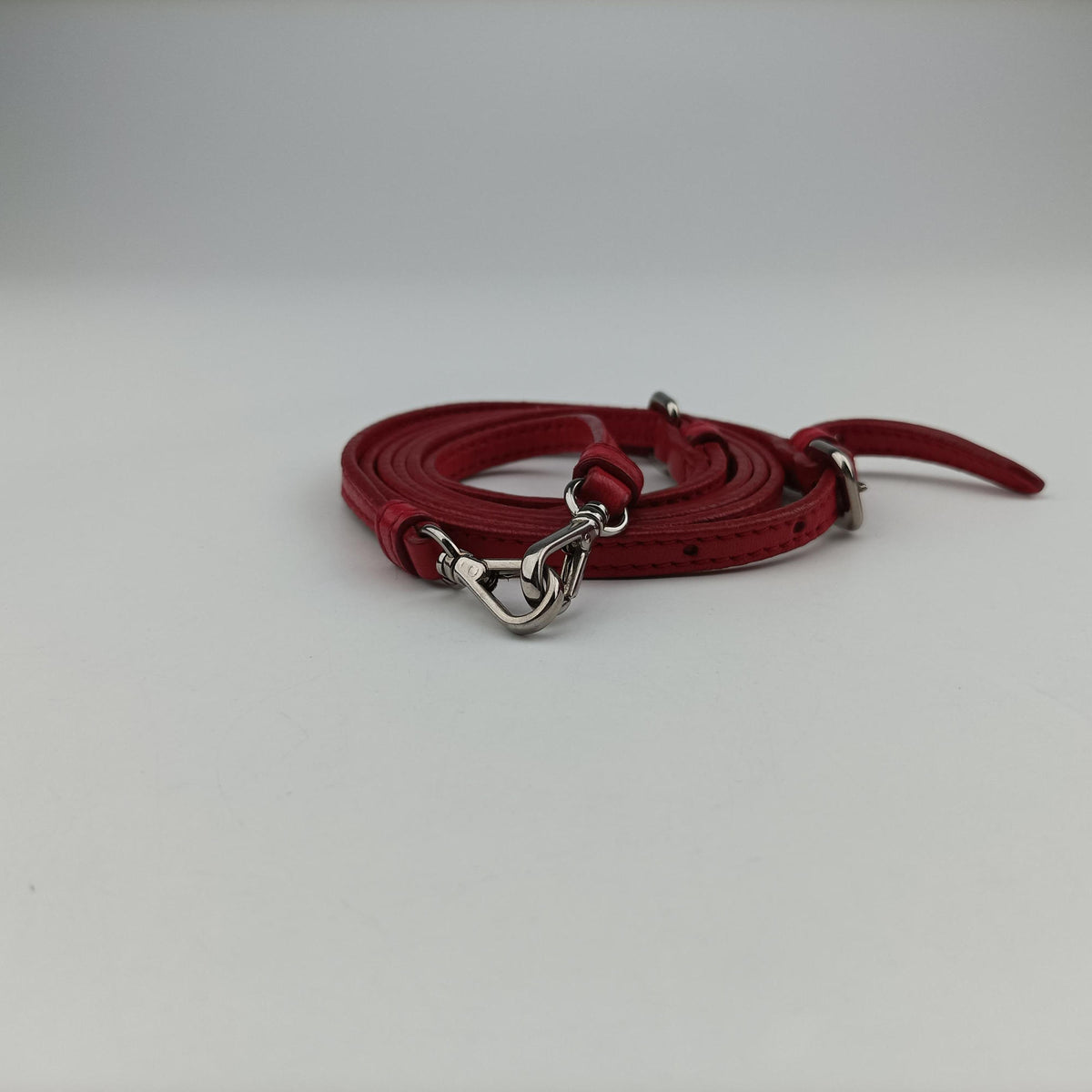 Secondhand Prada Gaufre Mini Red leather 1BH112 shoulderbag | stylenewstar