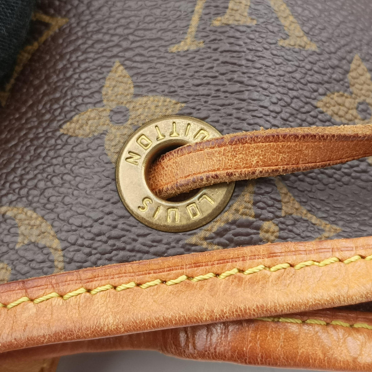 Pre-owned Louis Vuitton Noe Brown Monogram Canvas M40817 shoulderbag | stylenewstar