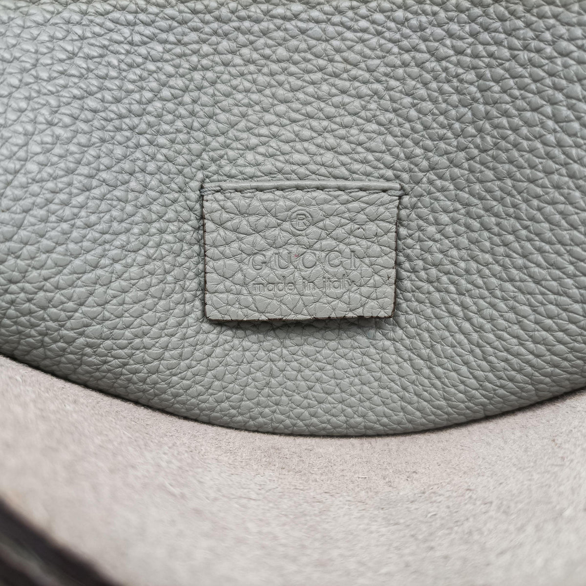 Pre-owned Gucci New Jackie BlueGrey Leather 362971 shoulderbag | stylenewstar