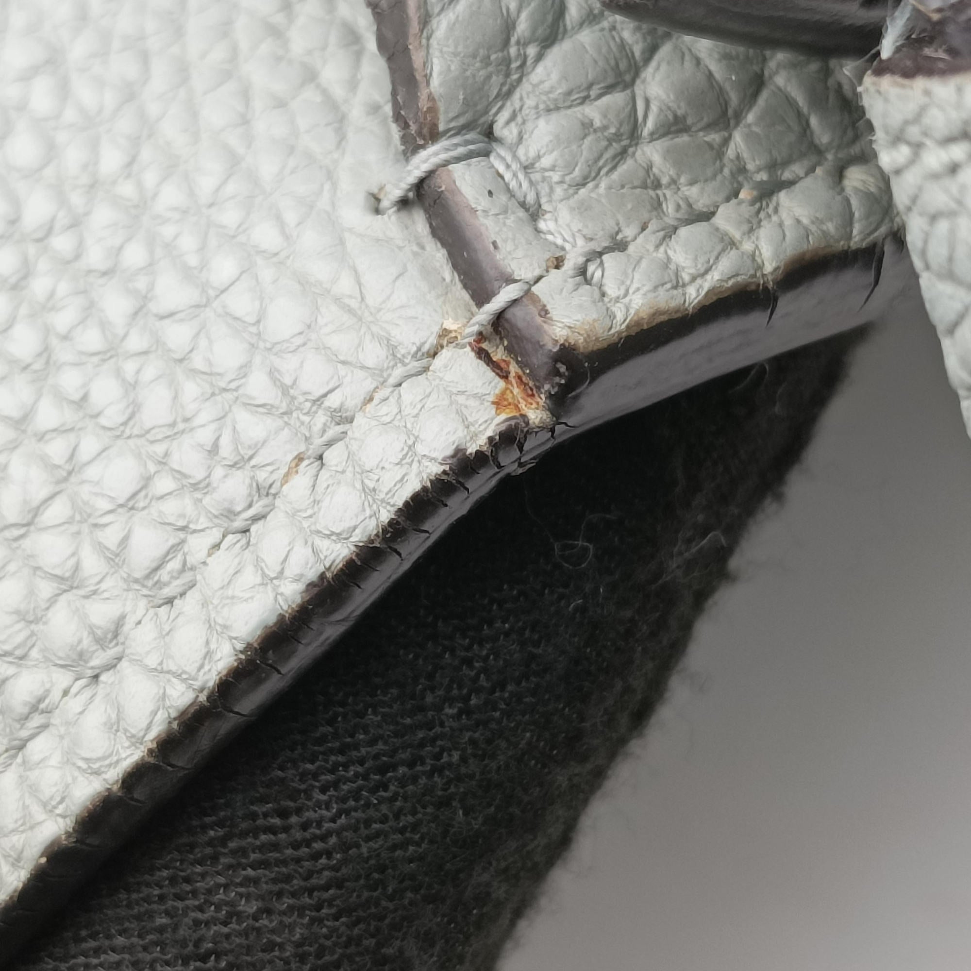 Pre-owned Gucci New Jackie BlueGrey Leather 362971 shoulderbag | stylenewstar