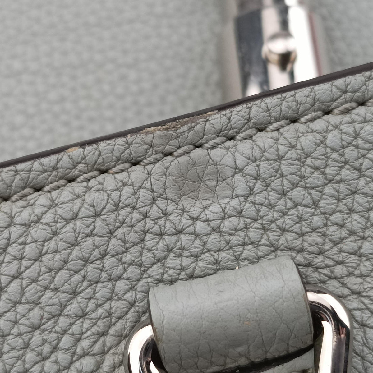 Pre-owned Gucci New Jackie BlueGrey Leather 362971 shoulderbag | stylenewstar
