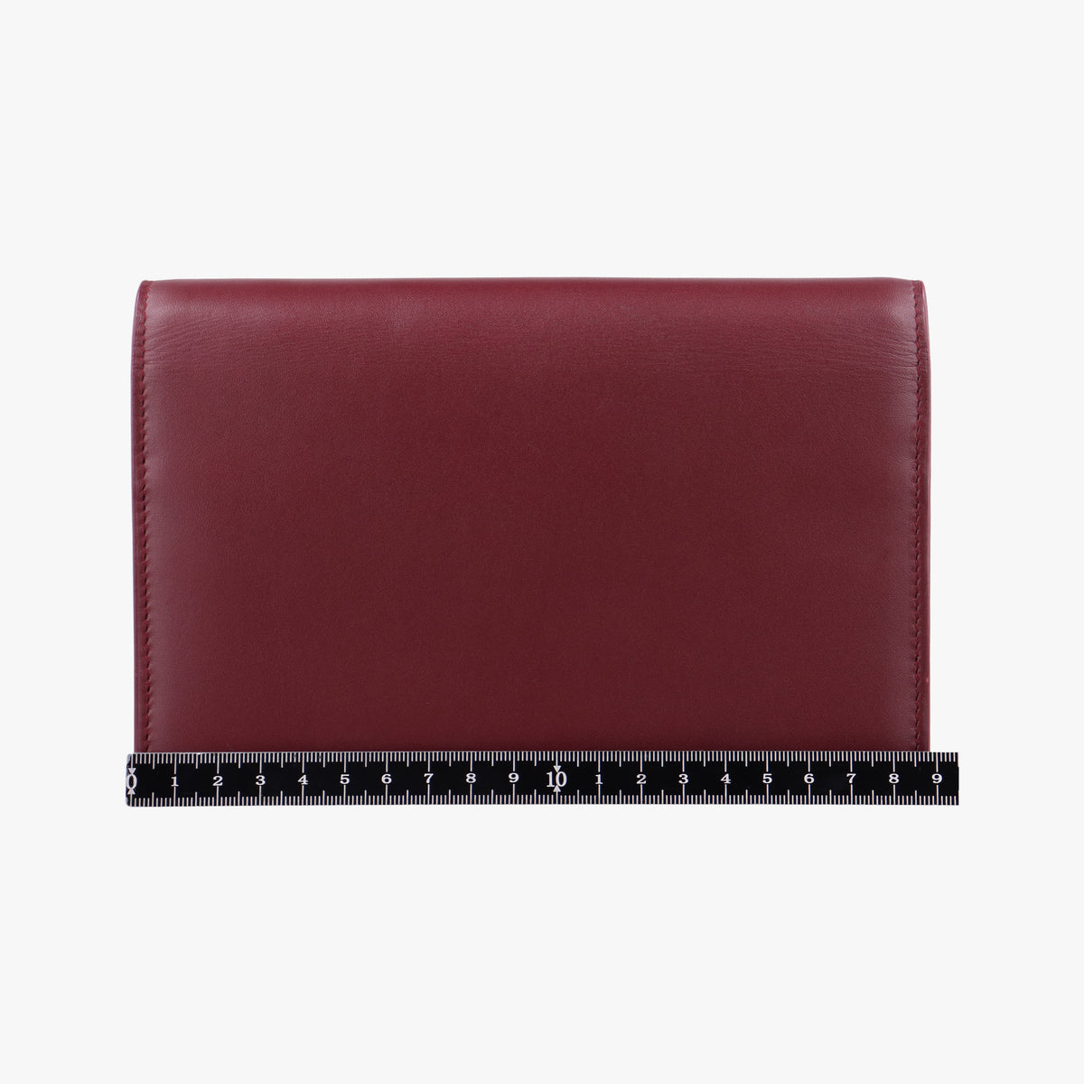 Pre-owned Yves Saint Laurent KATE Burgundy Leather 452159 shoulderbag | stylenewstar