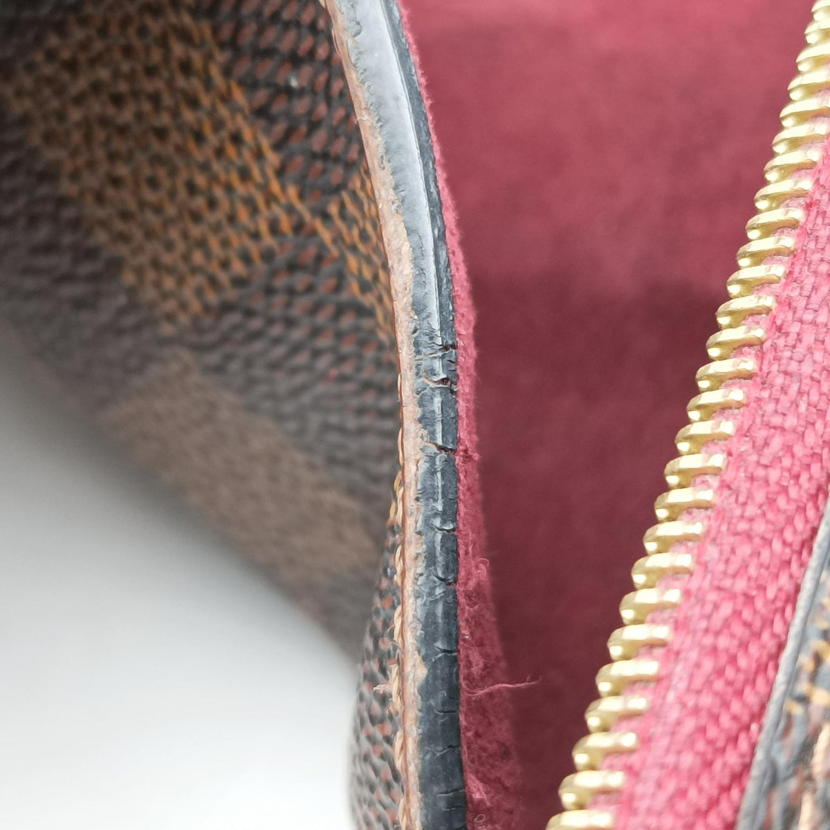 Pre-owned Louis Vuitton VavinPM EBENE×bordeaux Monogram Canvas×calf leather N40109 shoulderbag | stylenewstar