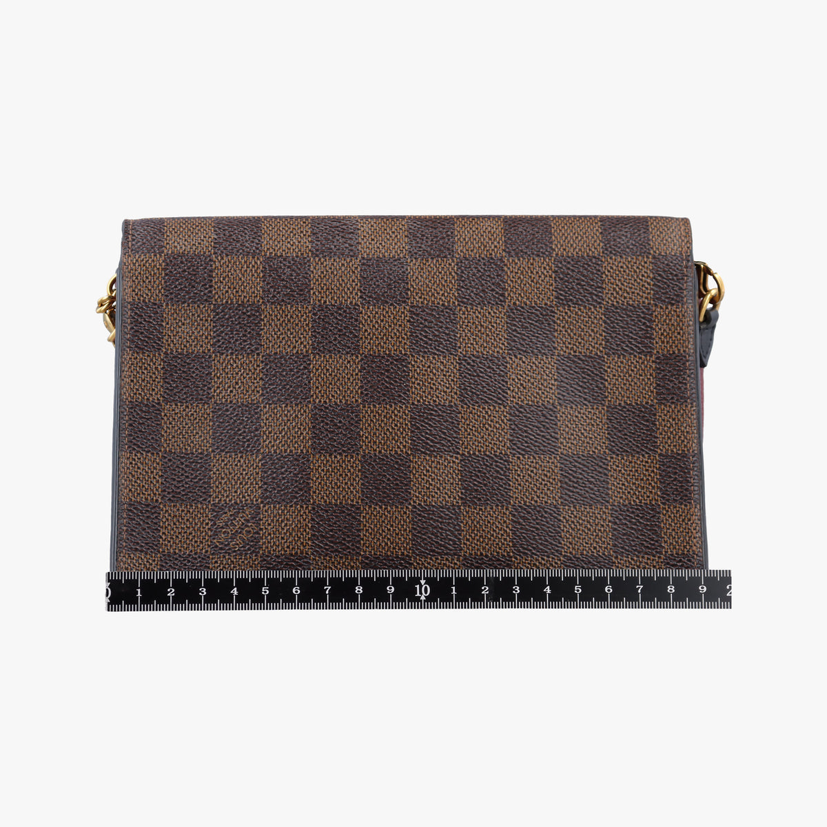 Pre-owned Louis Vuitton VavinPM EBENE×bordeaux Monogram Canvas×calf leather N40109 shoulderbag | stylenewstar