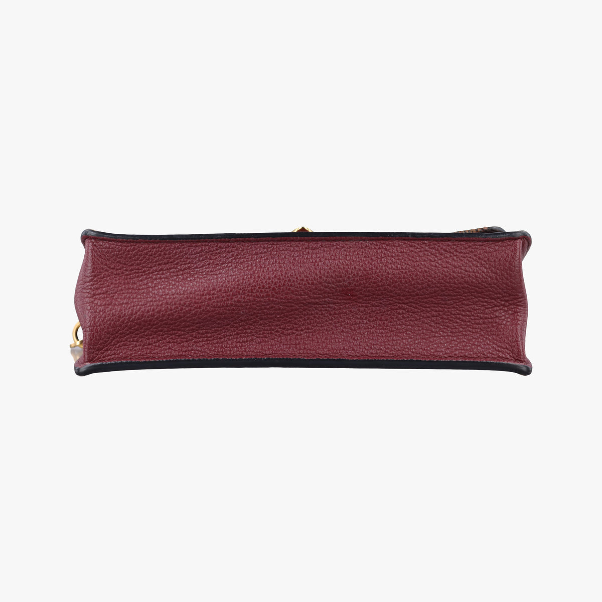 Pre-owned Louis Vuitton VavinPM EBENE×bordeaux Monogram Canvas×calf leather N40109 shoulderbag | stylenewstar